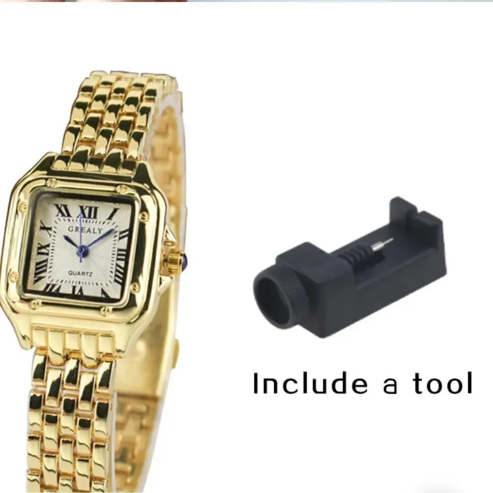 Panthere Classic stainless steel watch